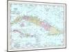 1913, Cuba, Dominican Republic, Jamaica, Puerto Rico, Central America-null-Mounted Giclee Print