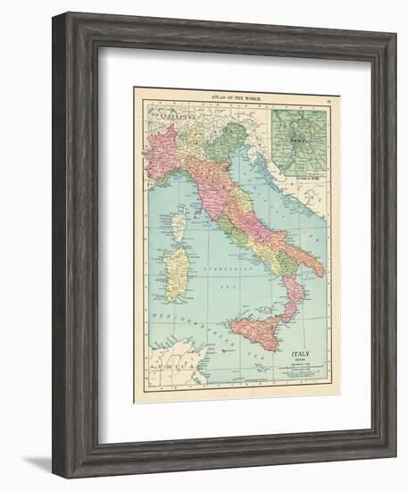 1913, Italy, Europe-null-Framed Giclee Print