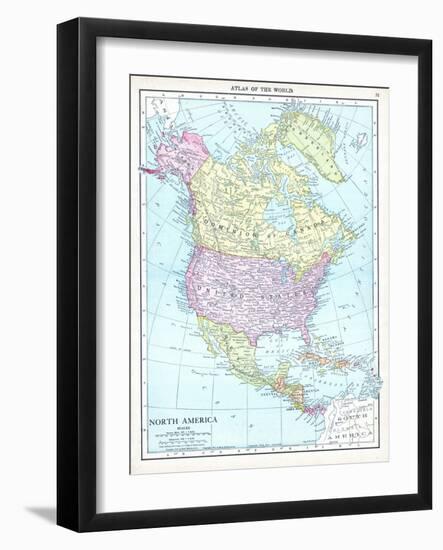 1913, North America-null-Framed Giclee Print