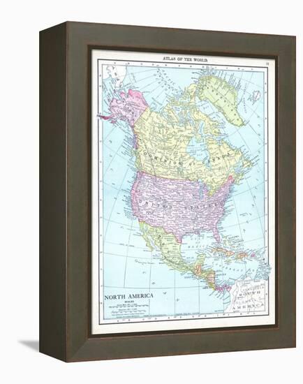 1913, North America-null-Framed Premier Image Canvas