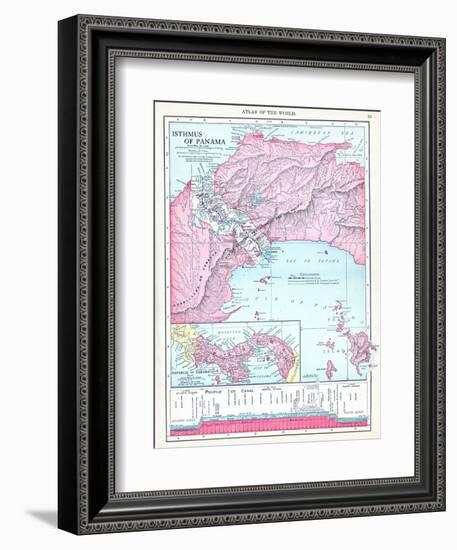 1913, Panama, Central America, Isthmus of Panama-null-Framed Giclee Print