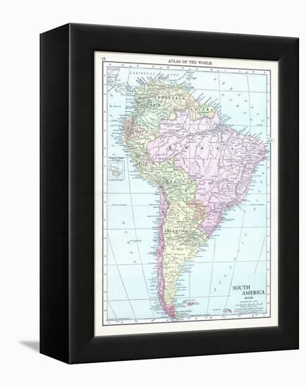 1913, South America-null-Framed Premier Image Canvas