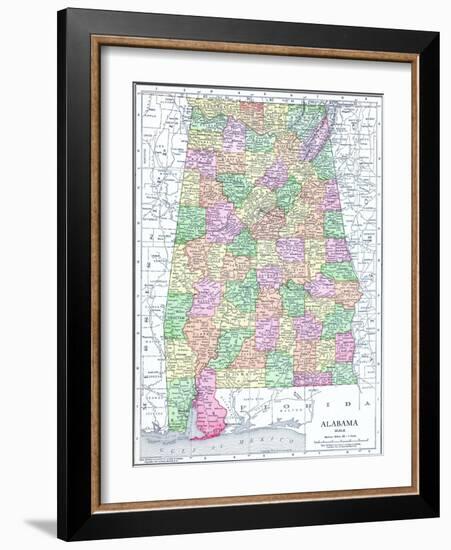 1913, United States, Alabama, North America-null-Framed Giclee Print