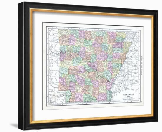 1913, United States, Arkansas, North America-null-Framed Giclee Print