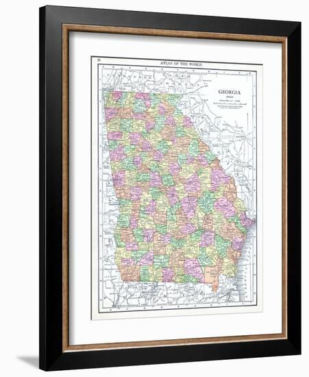 1913, United States, Georgia, North America-null-Framed Giclee Print