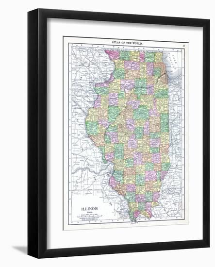 1913, United States, Illinois, North America-null-Framed Giclee Print