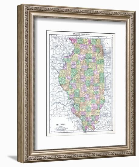 1913, United States, Illinois, North America-null-Framed Giclee Print