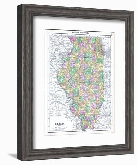 1913, United States, Illinois, North America-null-Framed Giclee Print