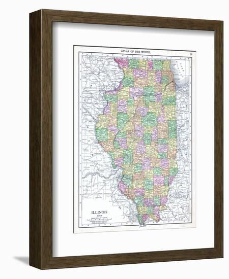 1913, United States, Illinois, North America-null-Framed Giclee Print