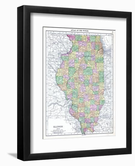 1913, United States, Illinois, North America-null-Framed Giclee Print