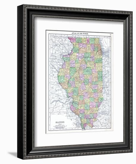 1913, United States, Illinois, North America-null-Framed Giclee Print