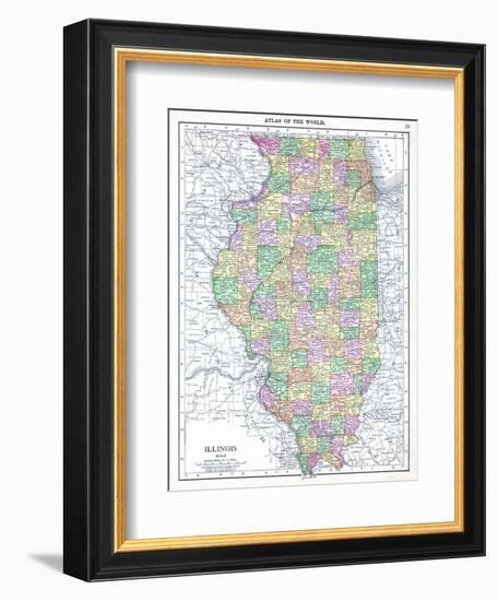 1913, United States, Illinois, North America-null-Framed Giclee Print