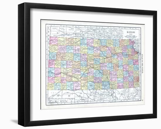 1913, United States, Kansas, North America-null-Framed Giclee Print