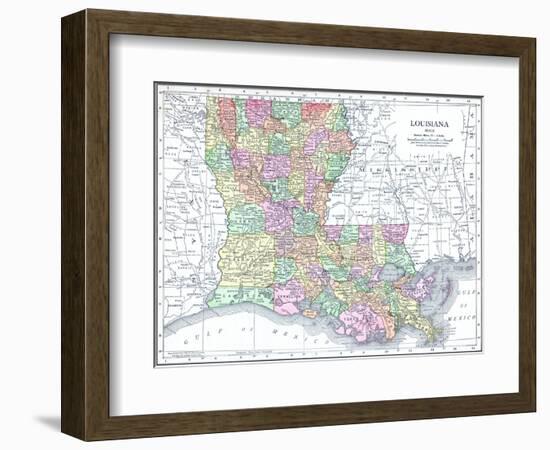 1913, United States, Louisiana, North America, Louisiana-null-Framed Giclee Print