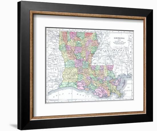 1913, United States, Louisiana, North America, Louisiana-null-Framed Giclee Print