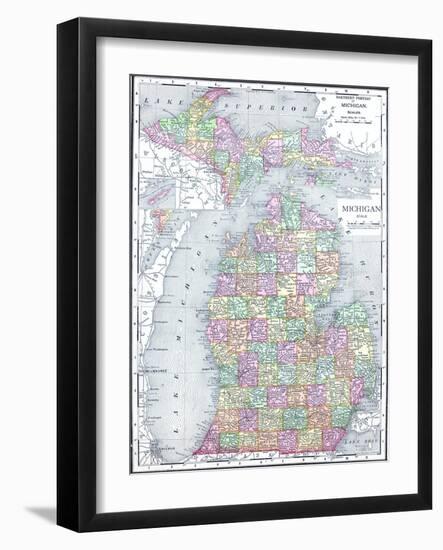 1913, United States, Michigan, North America-null-Framed Giclee Print