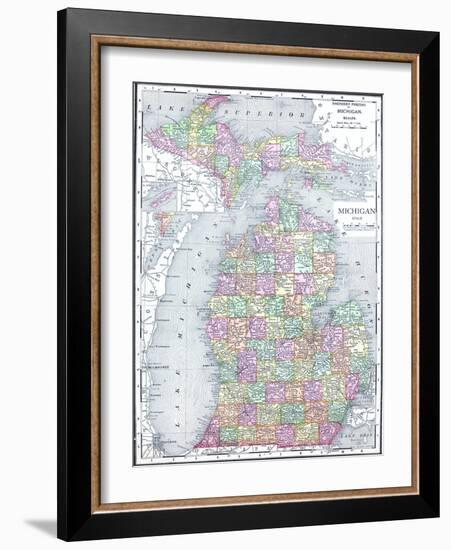 1913, United States, Michigan, North America-null-Framed Giclee Print