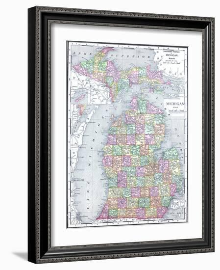 1913, United States, Michigan, North America-null-Framed Giclee Print