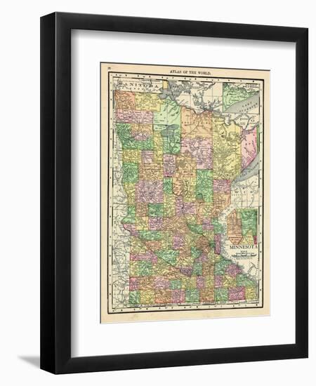 1913, United States, Minnesota, North America-null-Framed Giclee Print