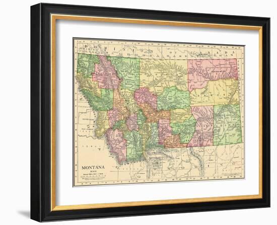 1913, United States, Montana, North America-null-Framed Giclee Print