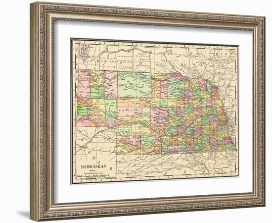 1913, United States, Nebraska, North America-null-Framed Giclee Print