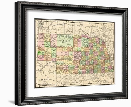 1913, United States, Nebraska, North America-null-Framed Giclee Print