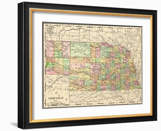 1913, United States, Nebraska, North America-null-Framed Giclee Print