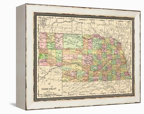 1913, United States, Nebraska, North America-null-Framed Premier Image Canvas