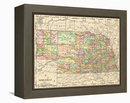 1913, United States, Nebraska, North America-null-Framed Premier Image Canvas