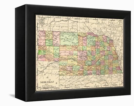 1913, United States, Nebraska, North America-null-Framed Premier Image Canvas