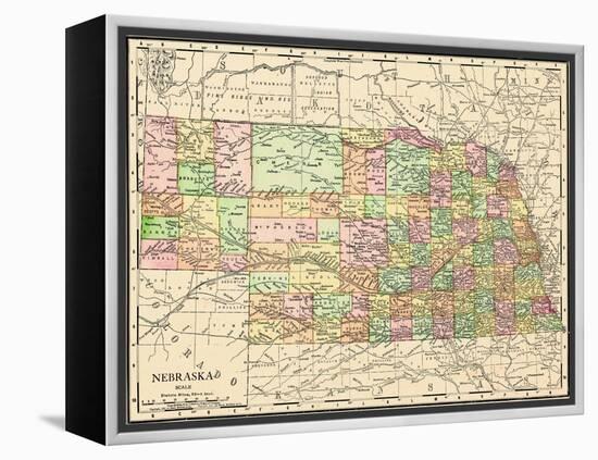 1913, United States, Nebraska, North America-null-Framed Premier Image Canvas