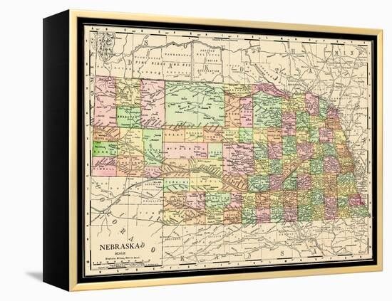 1913, United States, Nebraska, North America-null-Framed Premier Image Canvas