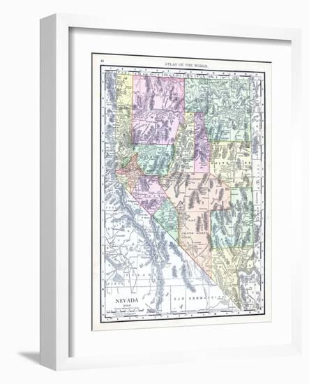 1913, United States, Nevada, North America, Nevada-null-Framed Giclee Print