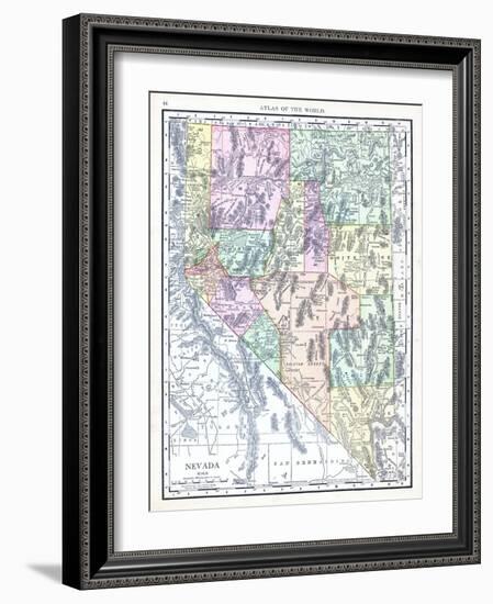 1913, United States, Nevada, North America, Nevada-null-Framed Giclee Print
