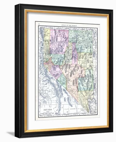 1913, United States, Nevada, North America, Nevada-null-Framed Giclee Print