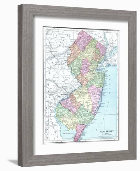 1913, United States, New Jersey, North America, New Jersey-null-Framed Giclee Print