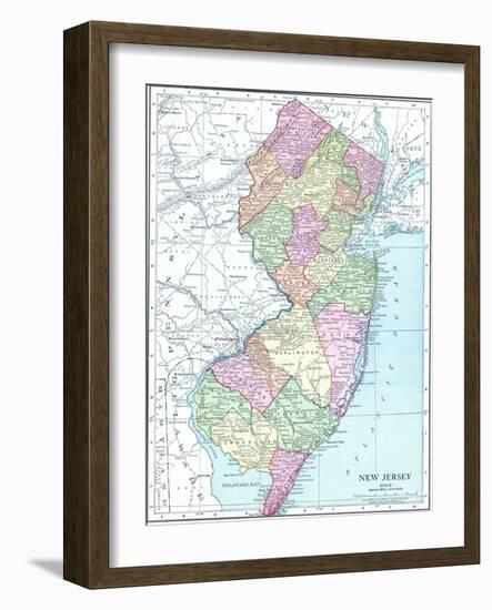 1913, United States, New Jersey, North America, New Jersey-null-Framed Giclee Print