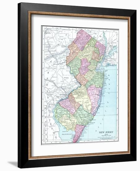 1913, United States, New Jersey, North America, New Jersey-null-Framed Giclee Print