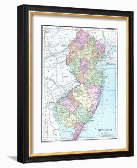 1913, United States, New Jersey, North America, New Jersey-null-Framed Giclee Print