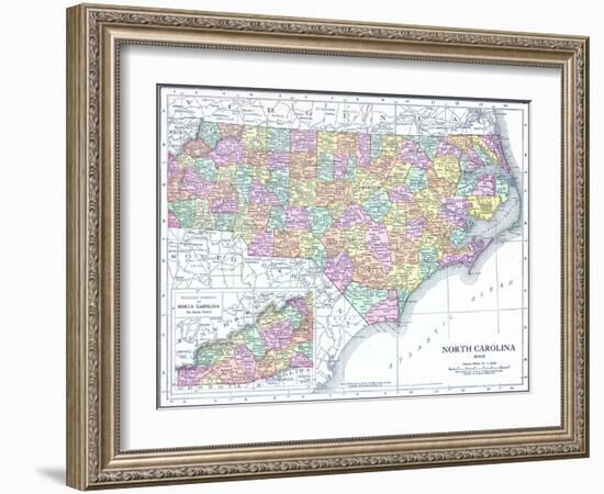 1913, United States, North Carolina, North America, North Carolina-null-Framed Giclee Print