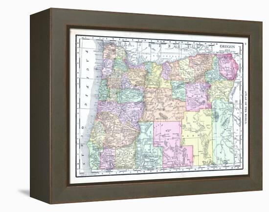 1913, United States, Oregon, North America-null-Framed Premier Image Canvas