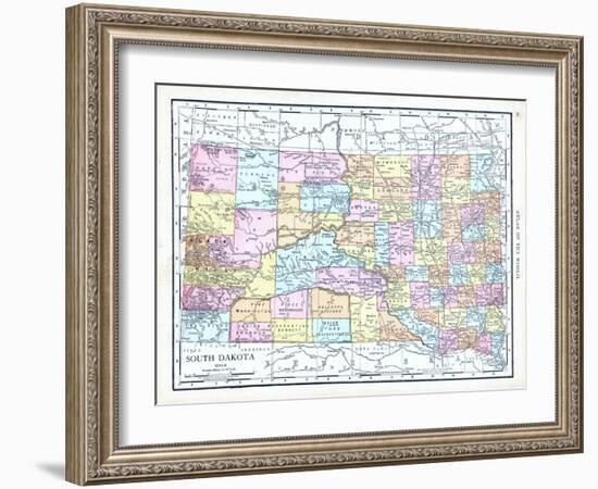 1913, United States, South Dakota, North America, South Dakota-null-Framed Giclee Print