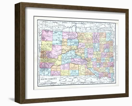 1913, United States, South Dakota, North America, South Dakota-null-Framed Giclee Print