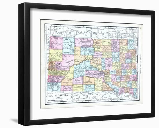 1913, United States, South Dakota, North America, South Dakota-null-Framed Giclee Print