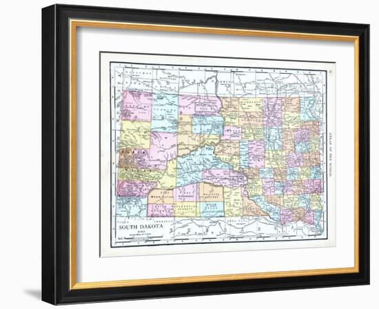 1913, United States, South Dakota, North America, South Dakota-null-Framed Giclee Print