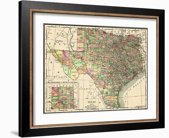 1913, United States, Texas, North America-null-Framed Giclee Print