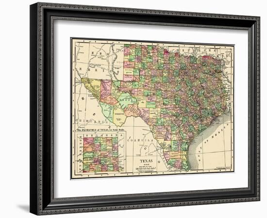 1913, United States, Texas, North America-null-Framed Giclee Print