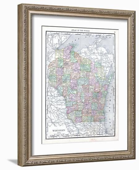 1913, United States, Wisconsin, North America-null-Framed Giclee Print