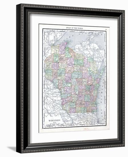 1913, United States, Wisconsin, North America-null-Framed Giclee Print