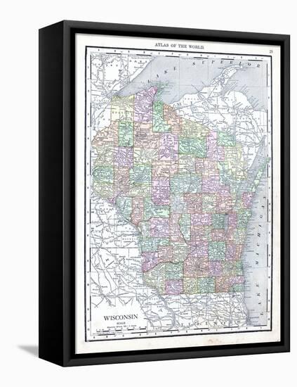 1913, United States, Wisconsin, North America-null-Framed Premier Image Canvas